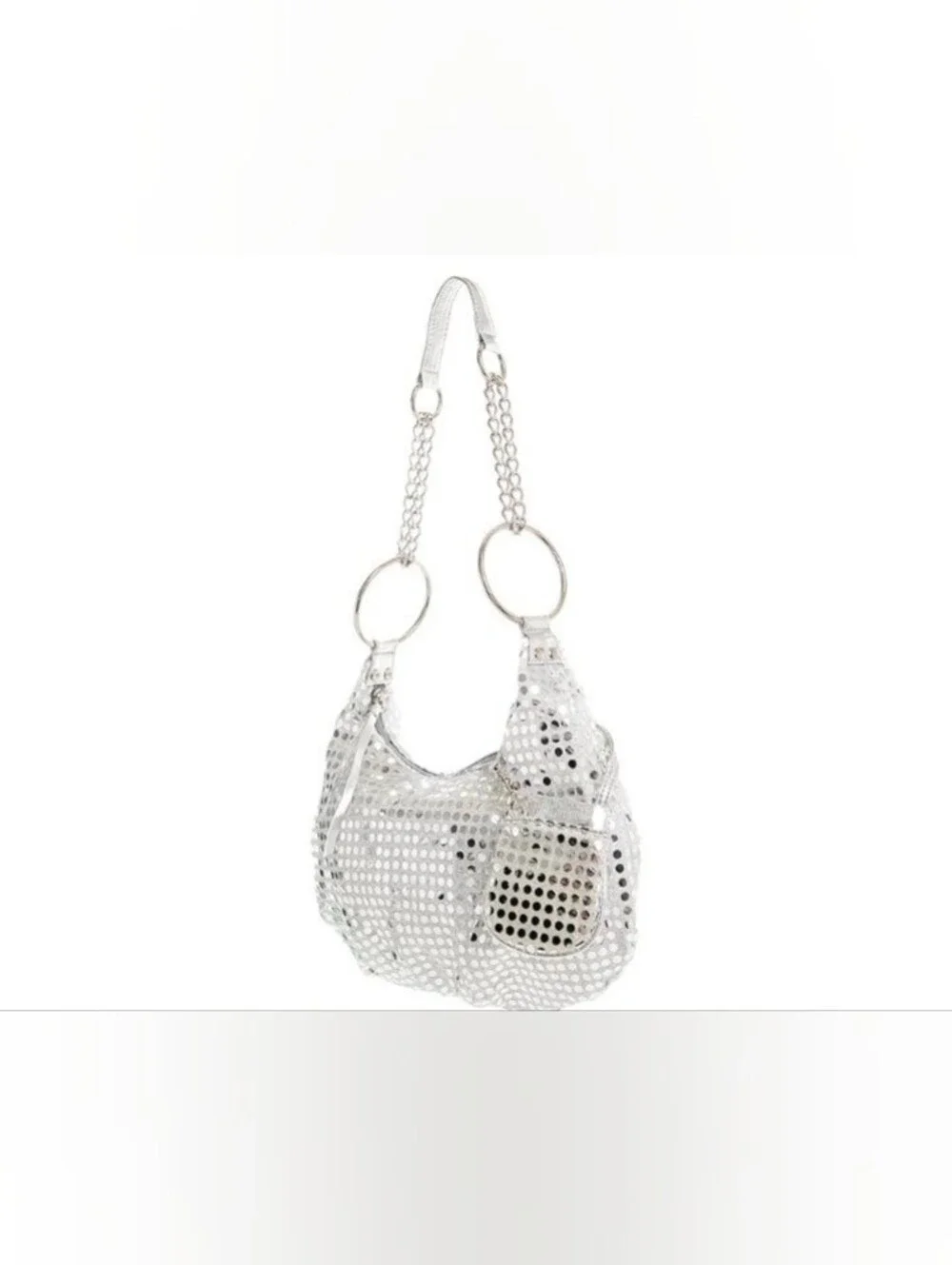 Bling Sequin Shoulder Bag (Silver 🩶)
